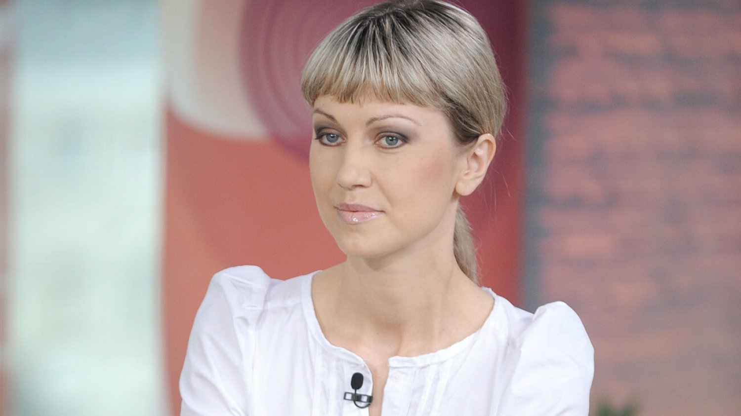Magdalena Ogórek, zdjęcie z 2011 r. z programu "Dzień dobry TVN".