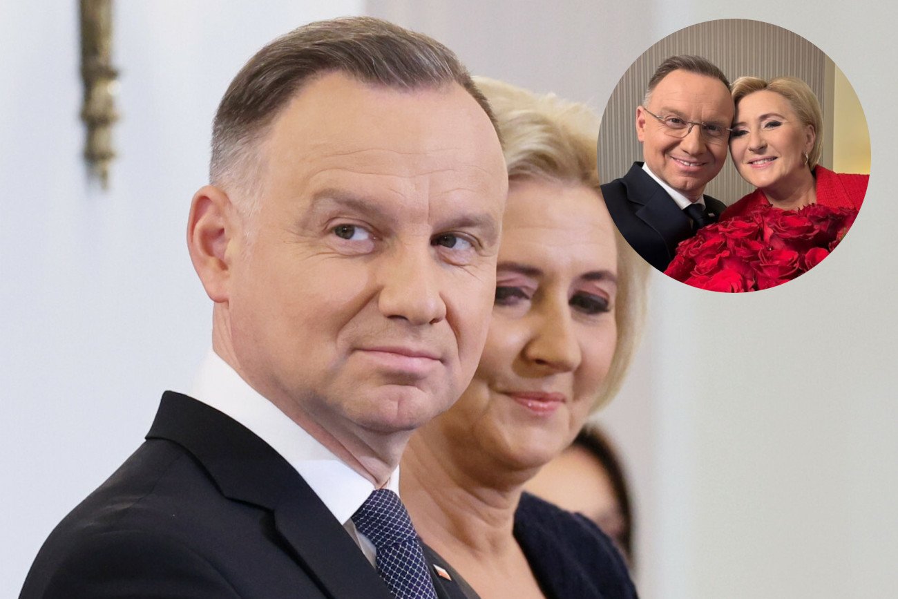 Andrzej Duda zaskoczył nowym zdjęciem z żoną.