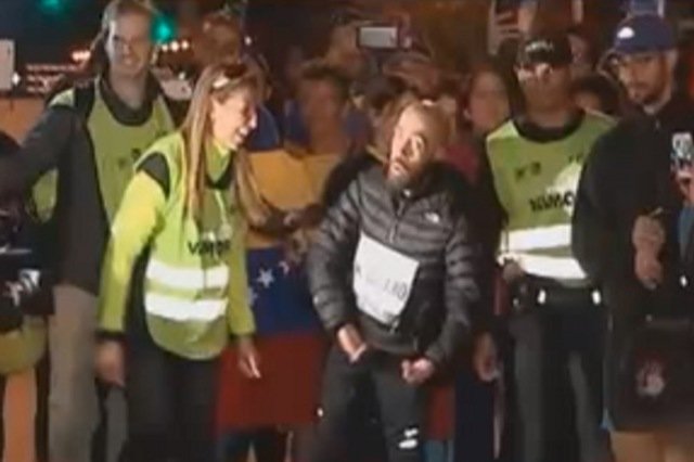 Maickel Melamed na mecie chicagowskiego maratonu