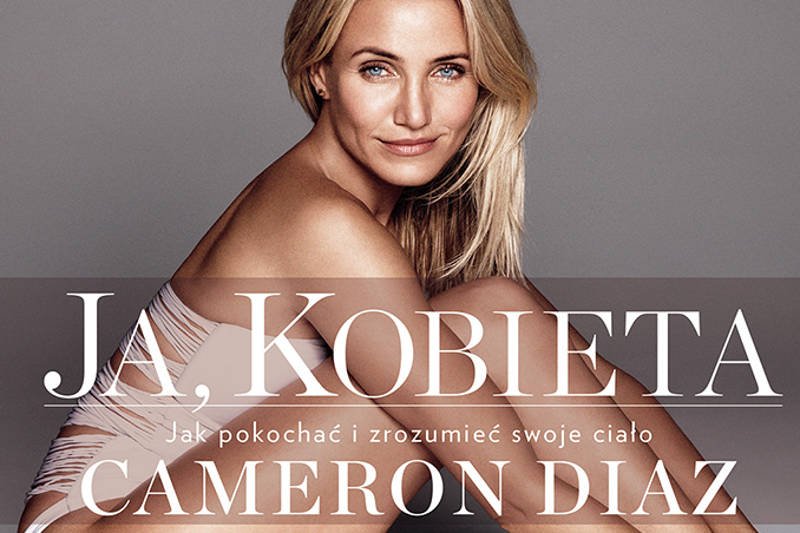 Okładka książki, jej autorka i twarz w jednym