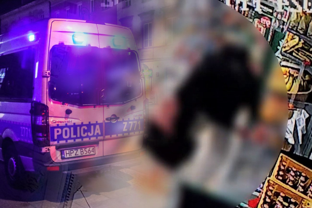 Sklep Żabka w Oleśnicy był miejscem brutalnego napadu.