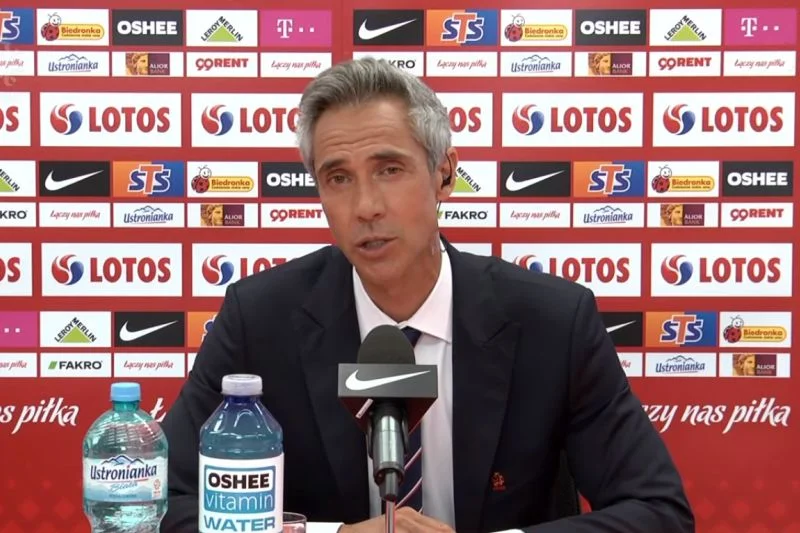 Paulo Sousa odpowie w poniedziałek na pytania mediów przed meczem z Islandią