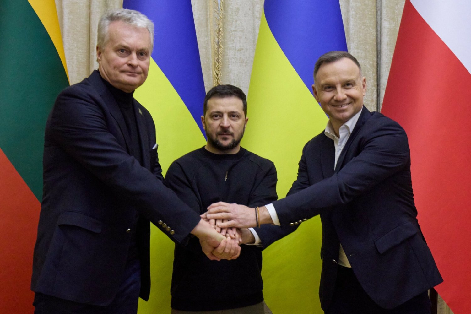 Nagłe spotkanie Dudy i Zełenskiego. W tle kryzys ws. zboża z Ukrainy.