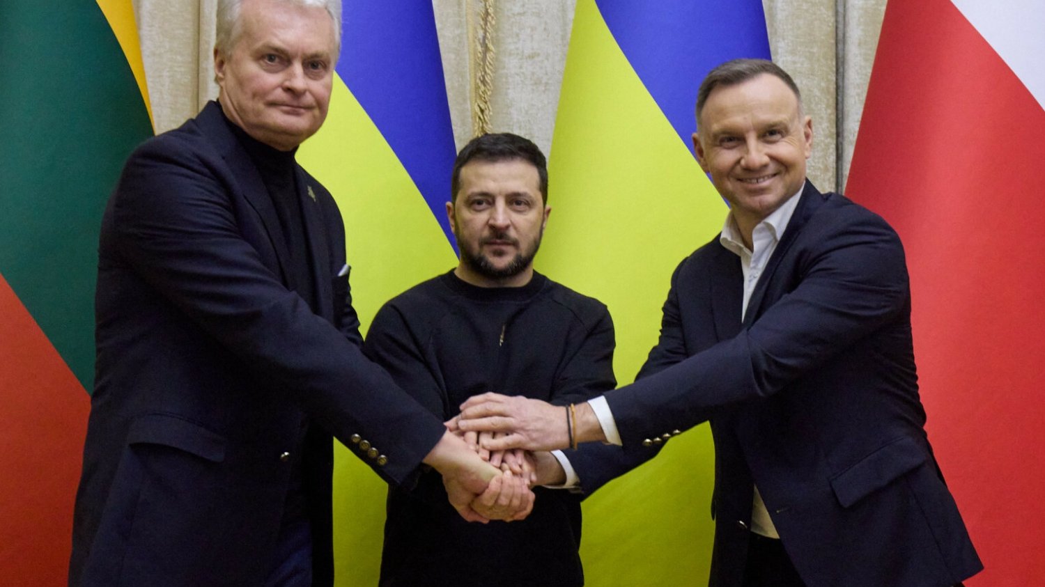 Nagłe spotkanie Dudy i Zełenskiego. W tle kryzys ws. zboża z Ukrainy.