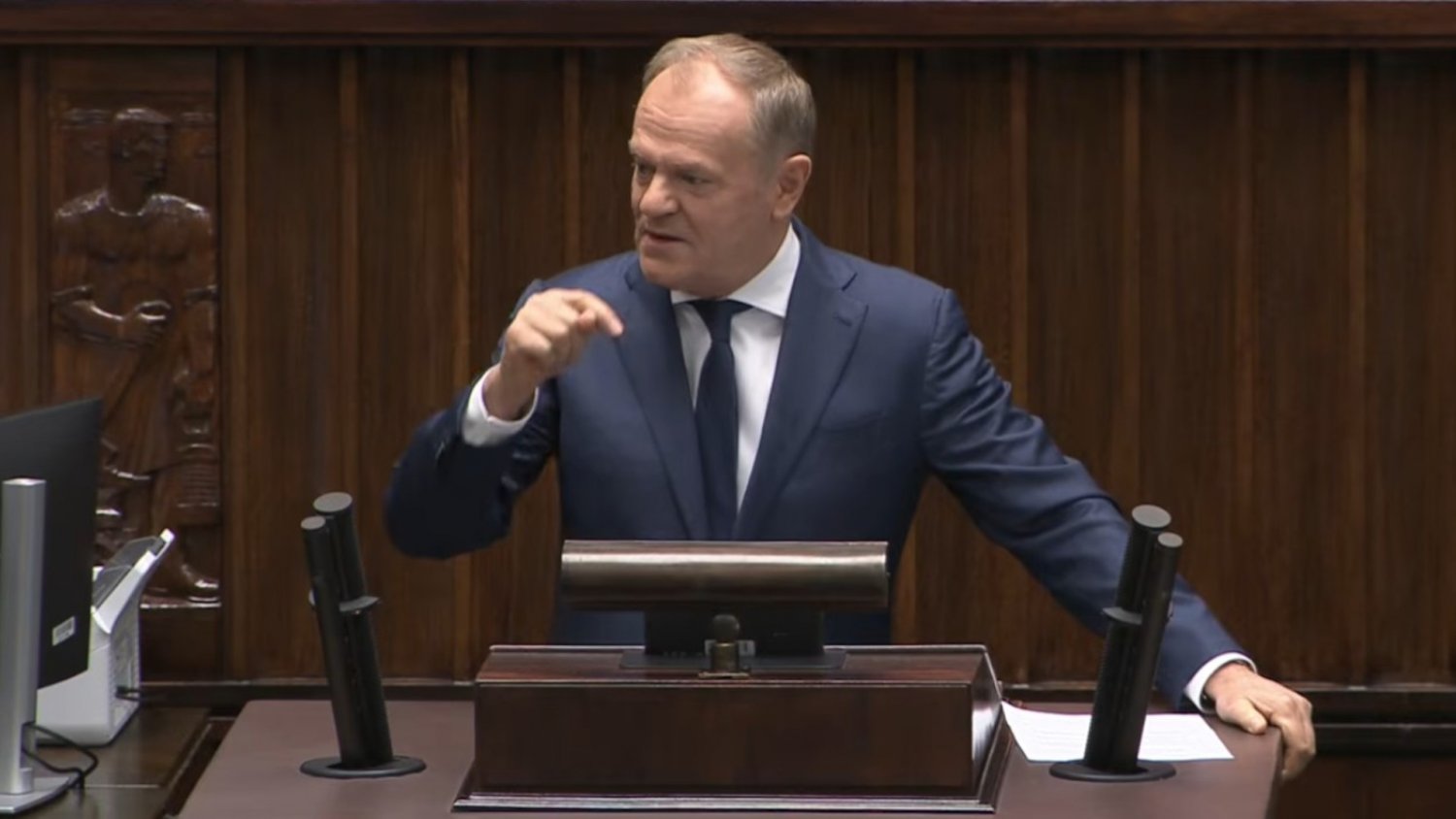 Donald Tusk o "kryptoaferze PiS". Nagle w Sejmie zadał pytanie Kaczyńskiemu