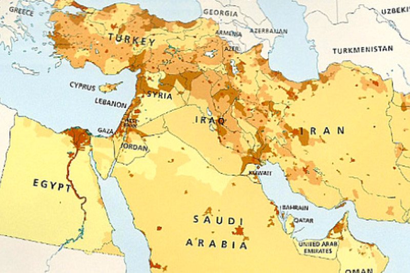 W wydanym przez Collins Bartholomew atlasie zabrakło Izraela.
