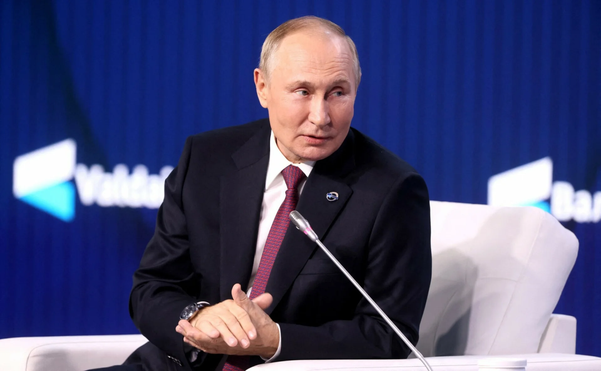 Władimir Putin pod koniec października 2022 na spotkaniu w Moskwie (zdjęcie ilustracyjne)