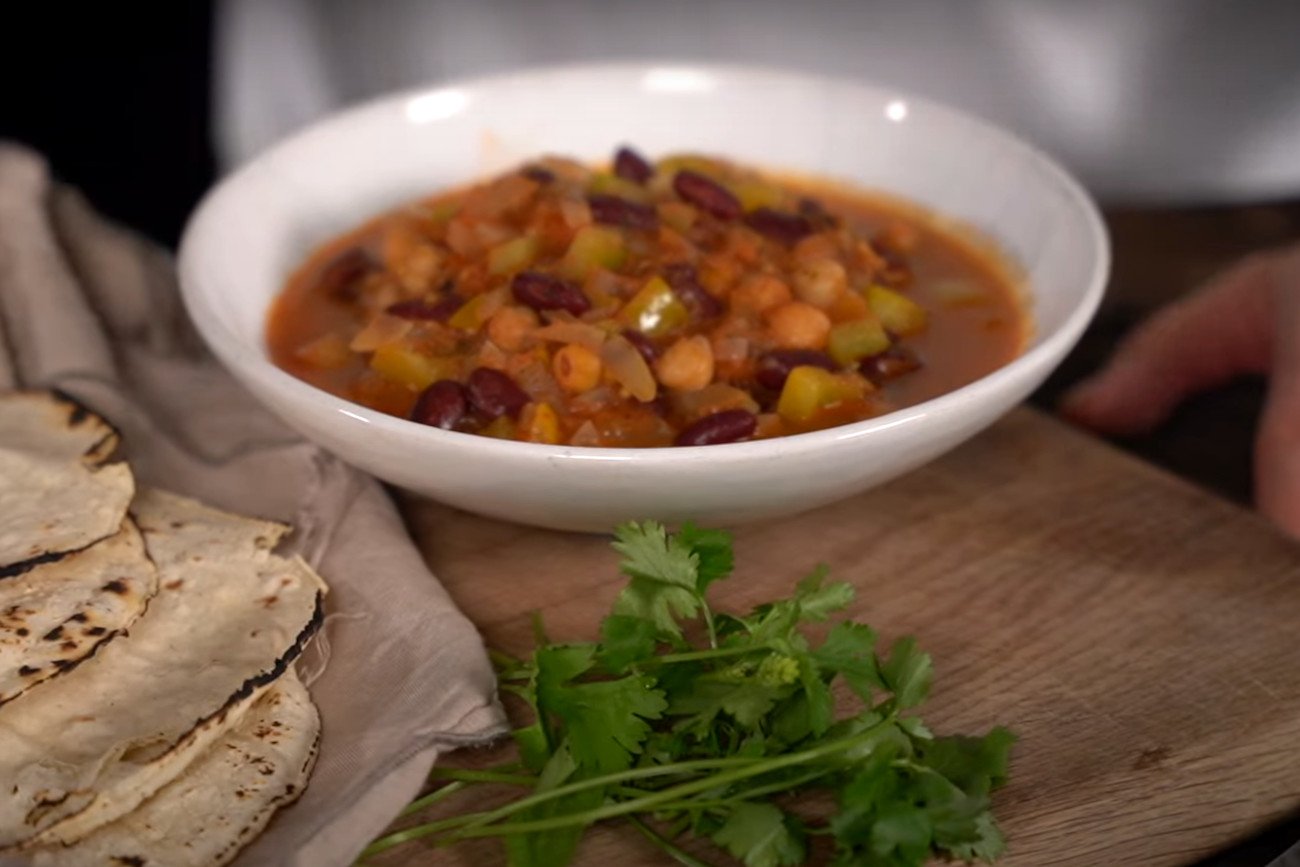 WegeTuba: błyskawiczne chili sin carne w 10 minut przepis Błyskawiczne chili sin carne w 10 minut