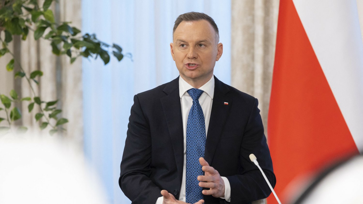 Andrzej Duda zapowiedział, że Polska jest gotowa przekazać Ukrainie myśliwce MiG-29.