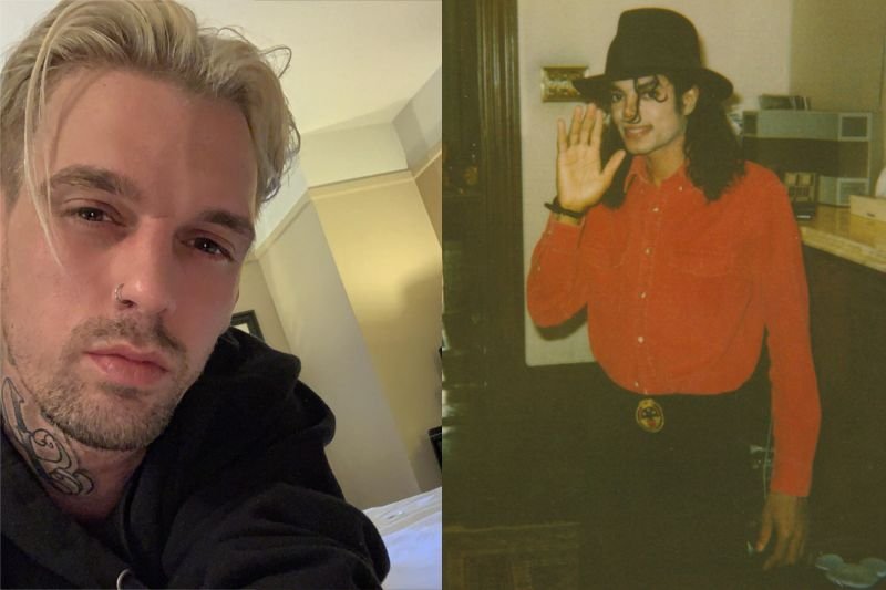 Aaron Carter szczerze opowiedział o relacji łączącej go z Michaelem Jacksonem