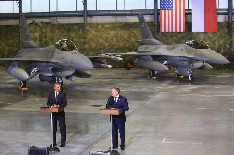 USA sprzedadzą Polsce nowoczesne pociski do samolotów F-16.