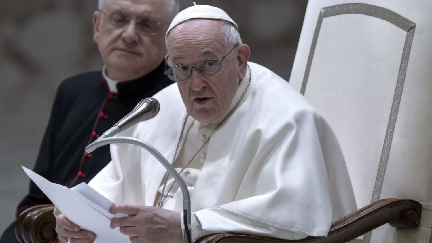 Franciszek napisał list na 1000 dni wojny w Ukrainie. Nie pojawiło się jedno słowo Papież Franciszek