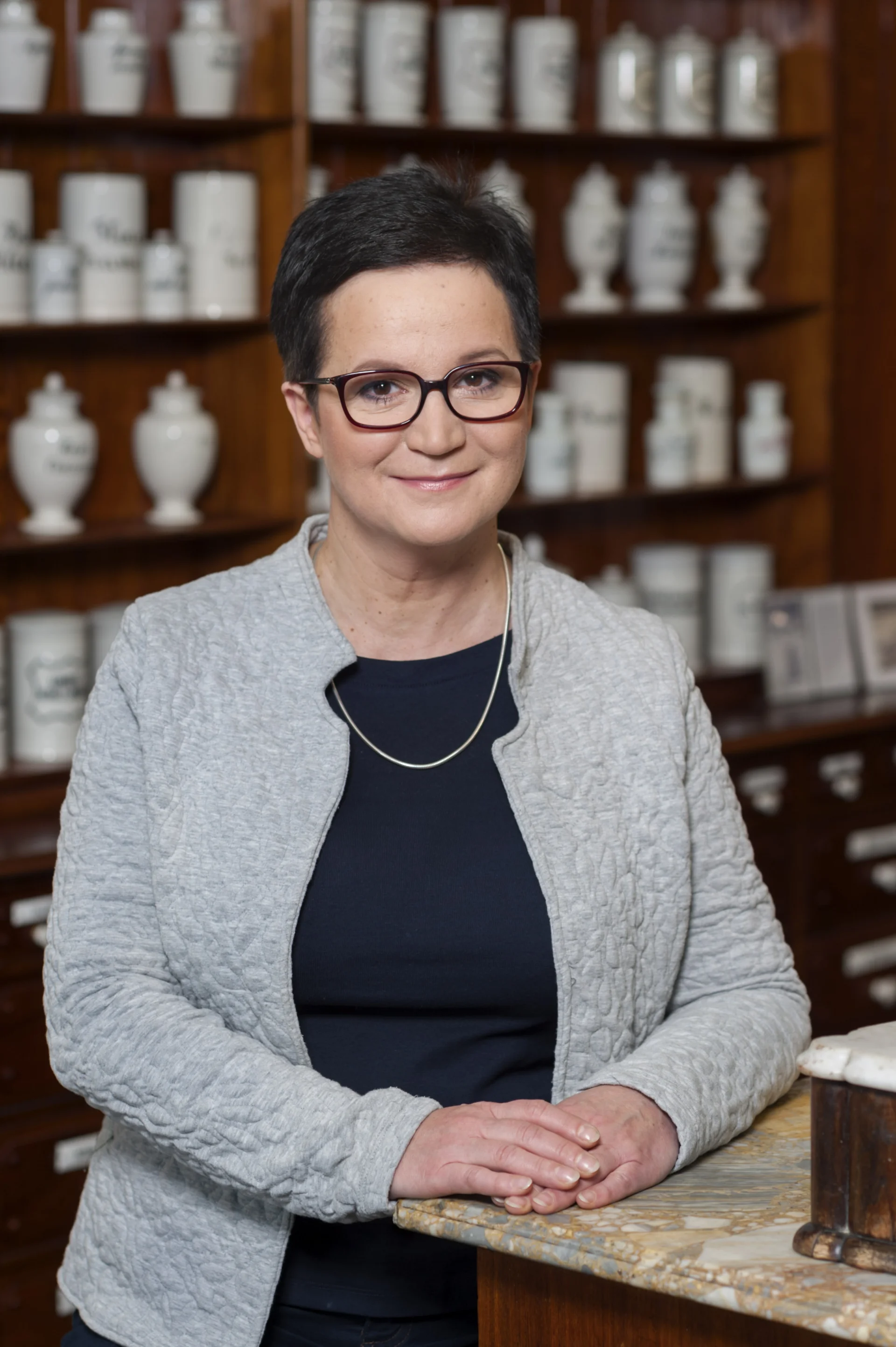 Elżbieta Piotrowska-Rutkowska, prezes Naczelnej Rady Aptekarskiej.