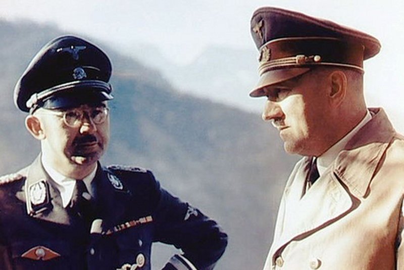 Heinrich Himmler i Adolf Hitler - byli bliskimi współpracownikami, ale też rywalami.
