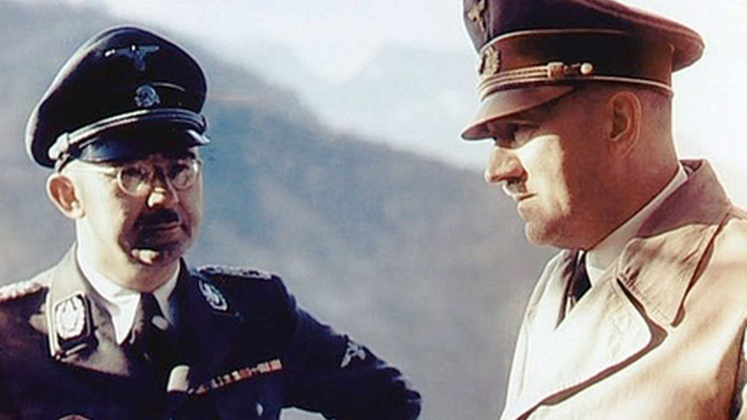 Heinrich Himmler i Adolf Hitler - byli bliskimi współpracownikami, ale też rywalami.