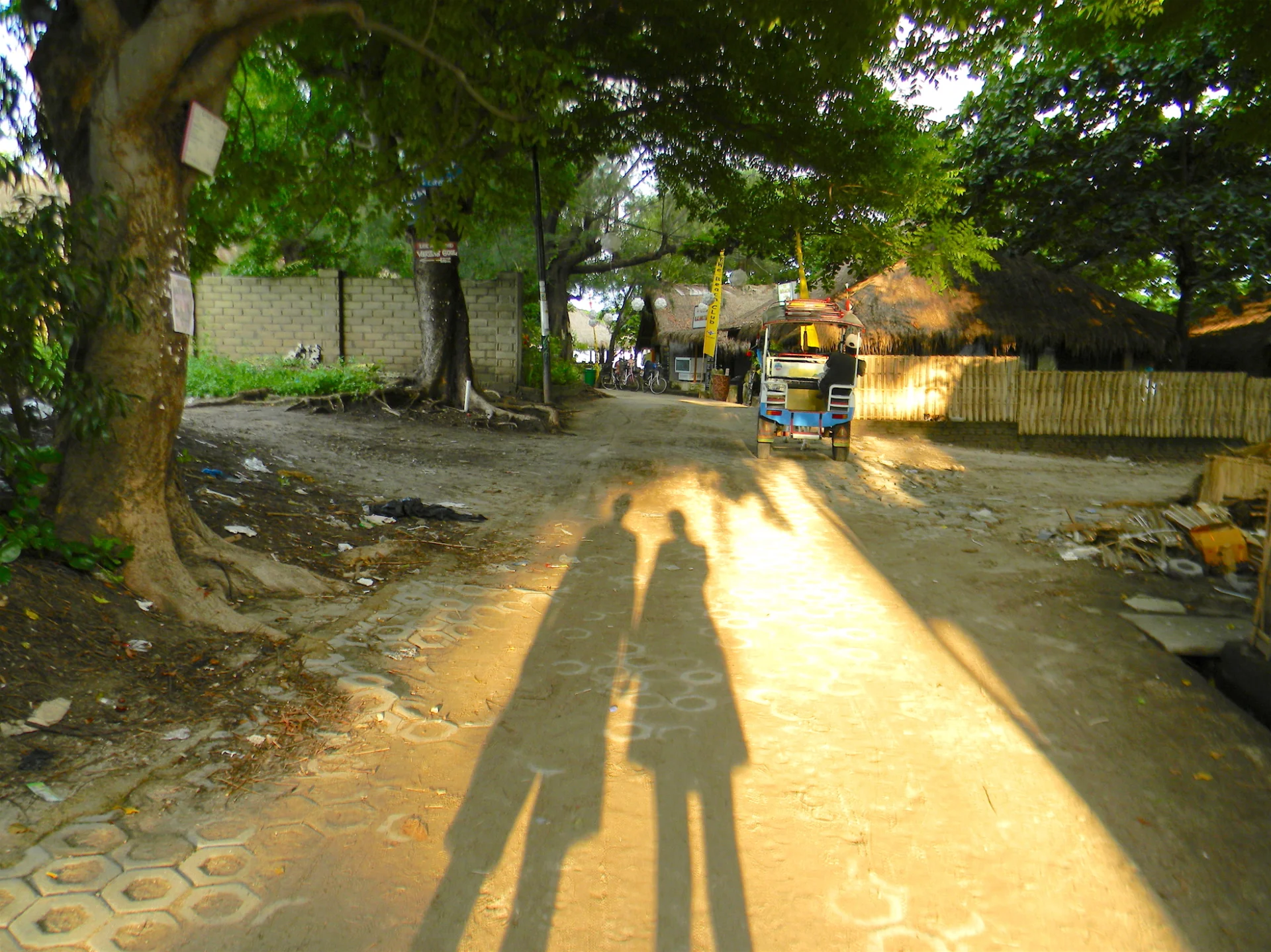 Środek wyspy, Gili Air.