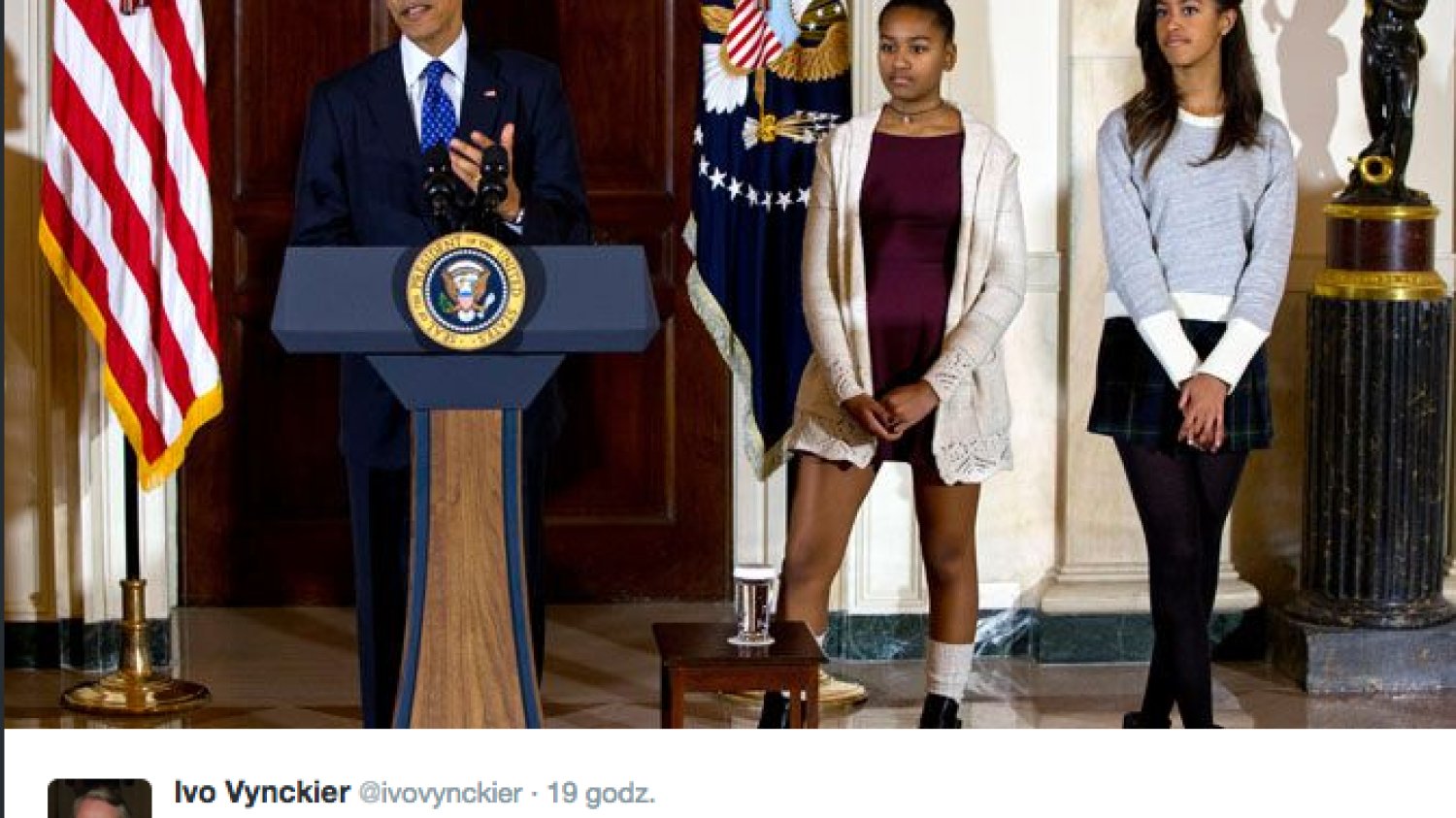 Sasha i Malia swoim wystąpieniem wzbudziły sporo kontrowersji.