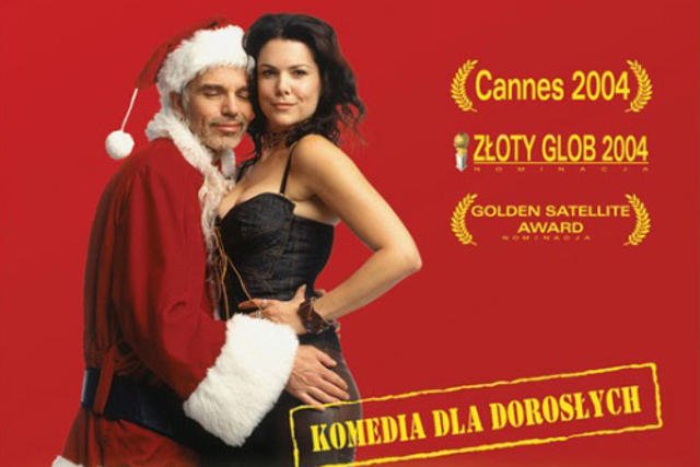 Plakat filmu "Zły Mikołaj".