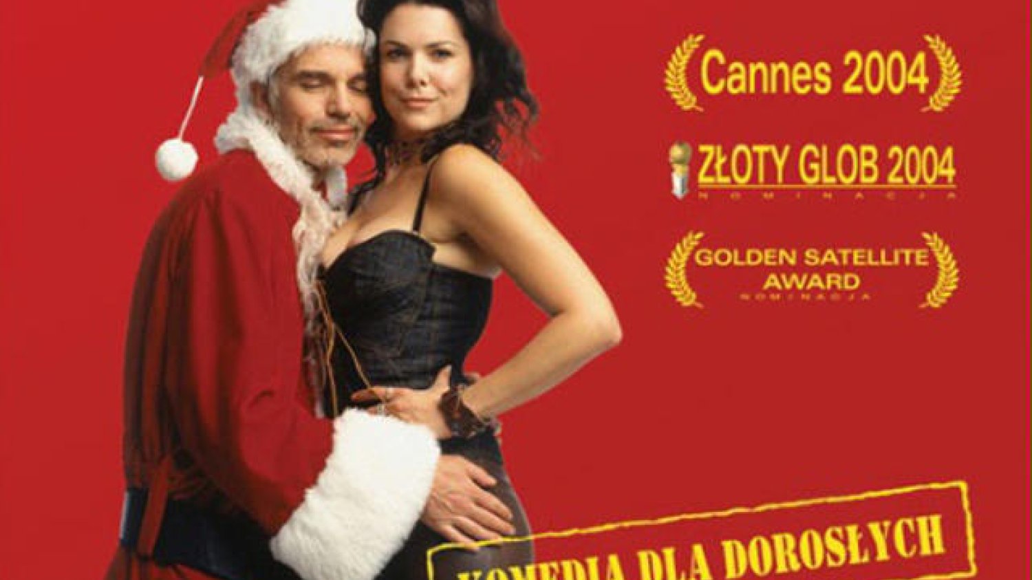 Plakat filmu "Zły Mikołaj".