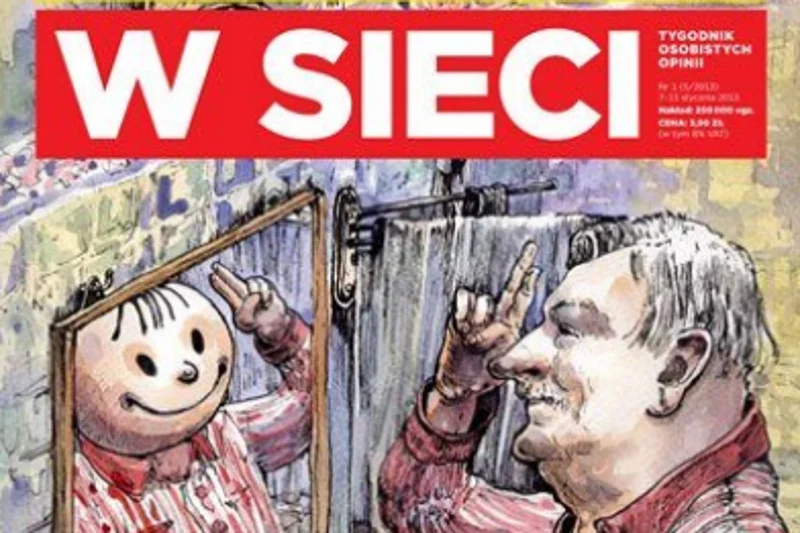 Okładka najnowszego wydania "wSieci"