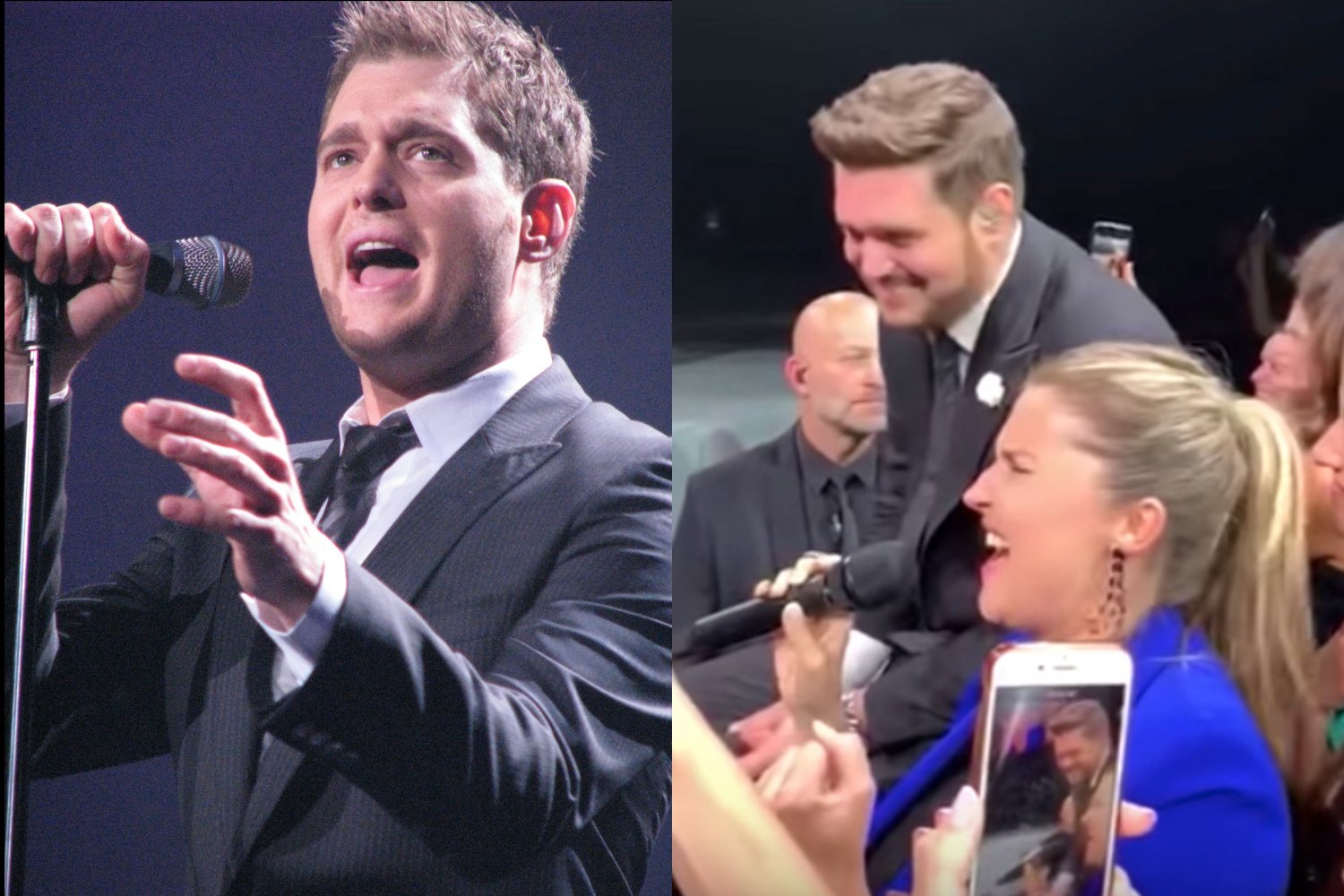 Michael Buble fot. Jeanie Mackinder / Karolina Leszko zrzut ekranu.