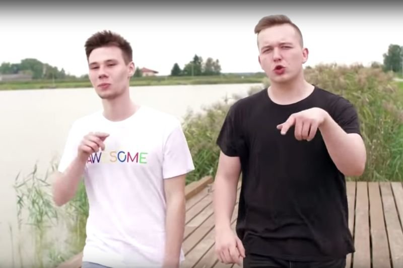 W piosence wystąpili raperzy z Opoczna.