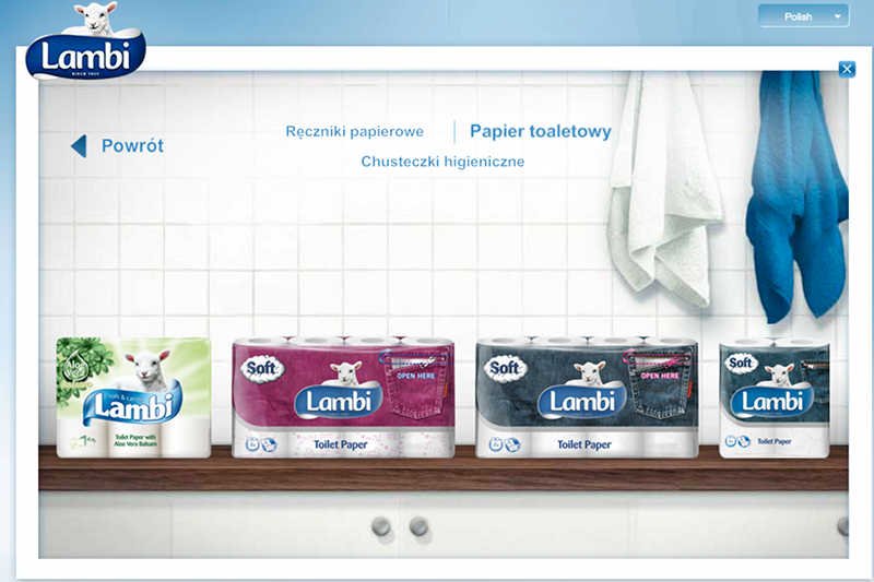 Na papierze toaletowym ksiądz dopatrzył się baranka wielkanocnego.