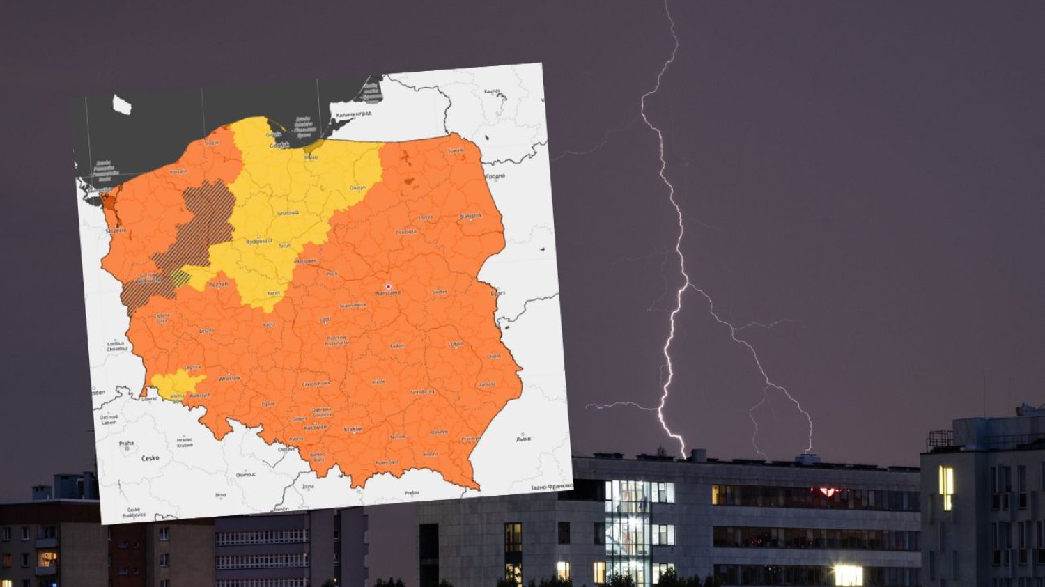 Gdzie jest burza? IMGW wydał alerty dla całej Polski.
