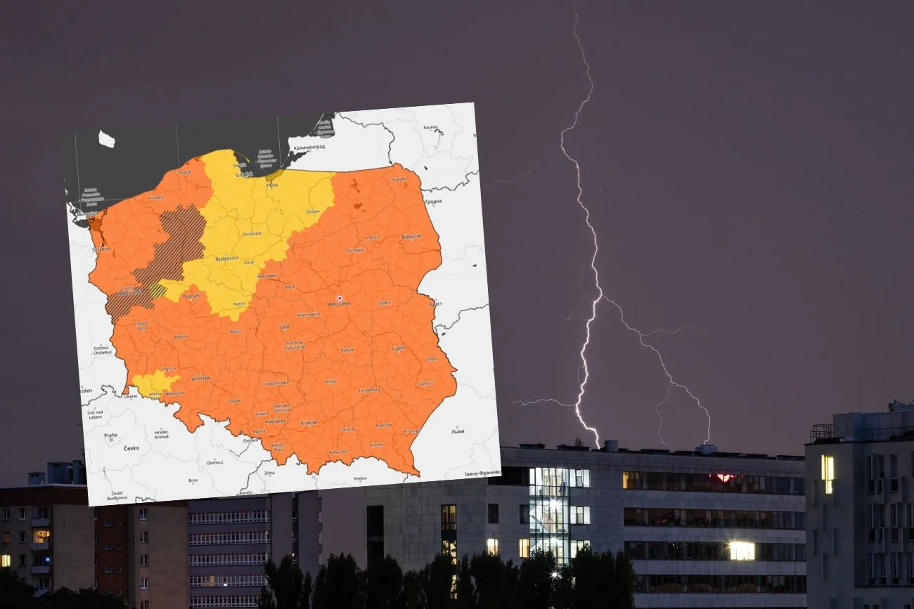 Cała Polska w alertach. Tak pogoda namiesza w nowym tygodniu. Gdzie jest burza? IMGW wydał alerty dla całej Polski.