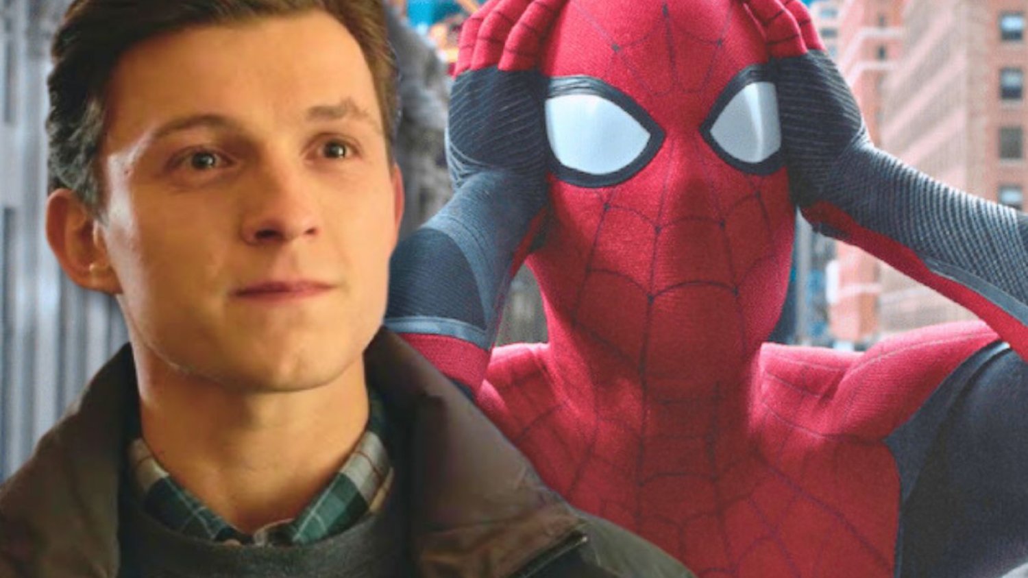 Tom Holland kontuzjowany Tom Holland jako Spider-Man