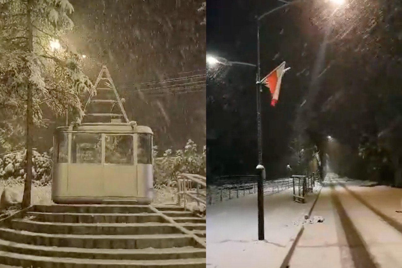 Pierwszy atak zimy w Tatrach w tym sezonie.