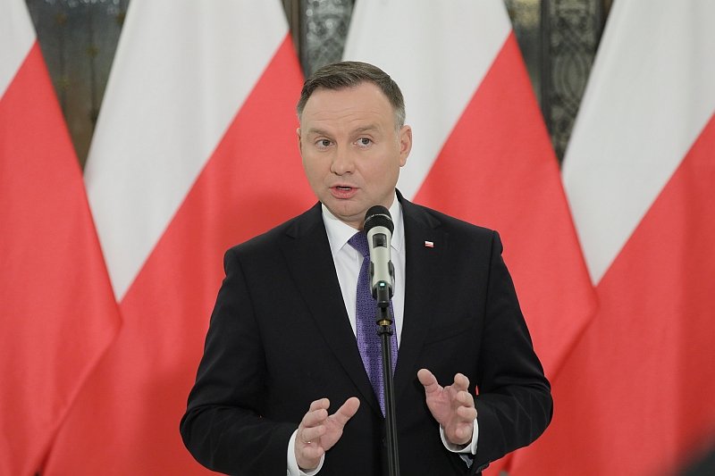 Internauci mogą być zaskoczeni tym, co znajdą pod adresem andrzejduda2020.pl.