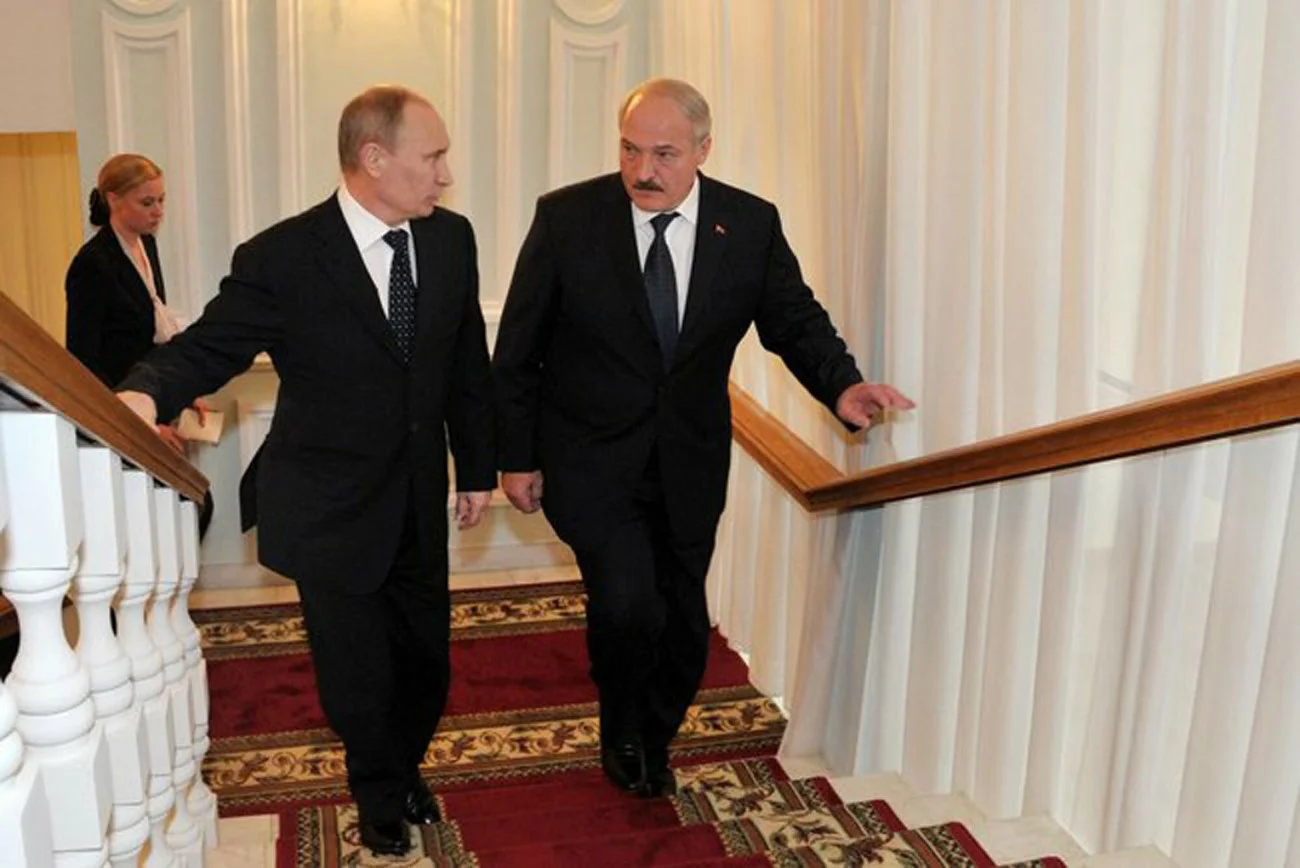 Władimir Putin i Alaksandr Łukaszenka.
