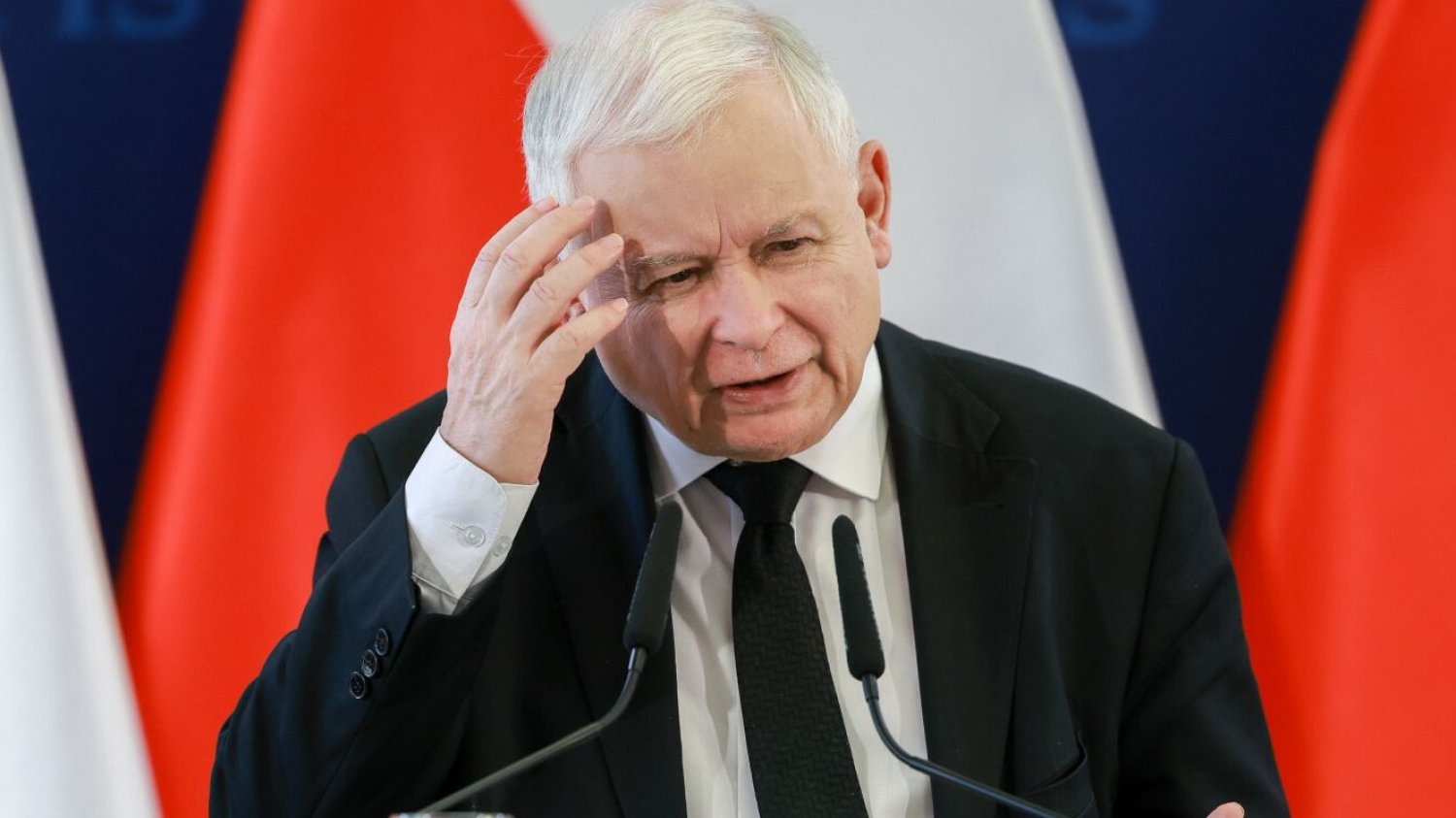 Kaczyński skrytykował pensje lekarzy w Stargardzie.