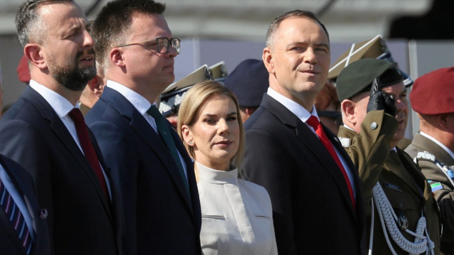 Pierwsze święto pary prezydenckiej. Tak Karol Nawrocki rozpoczął obchody.