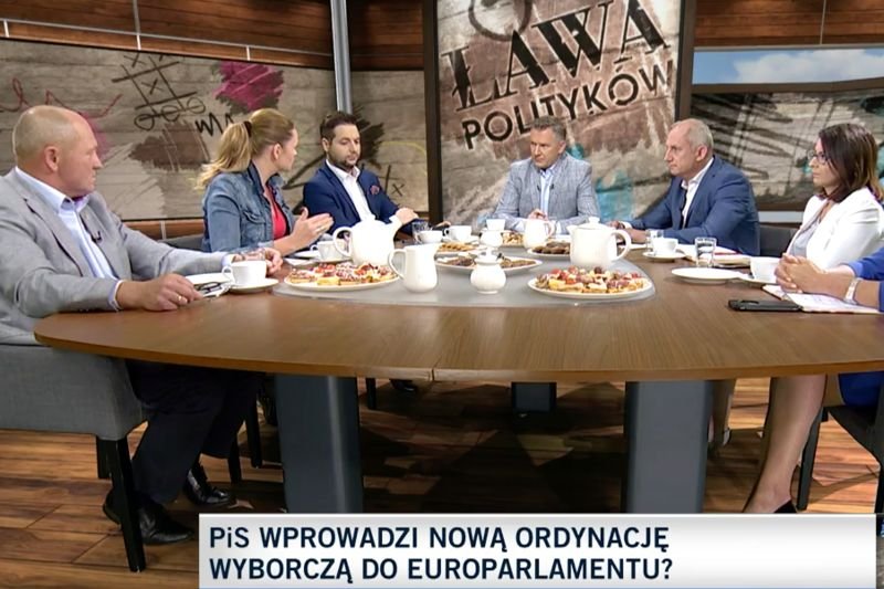 W programie TVN24 "Ława polityków" rozmawiano o próbie zmiany ordynacji wyborczej w PE.