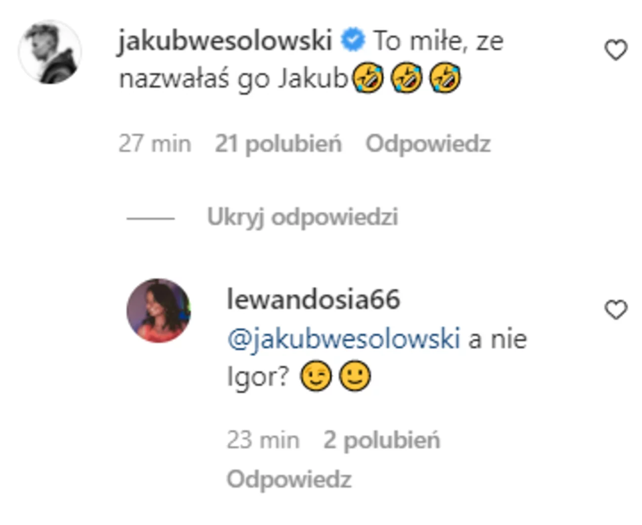 Paulina Chapko urodziła. Zareagował Jakub Wesołowski