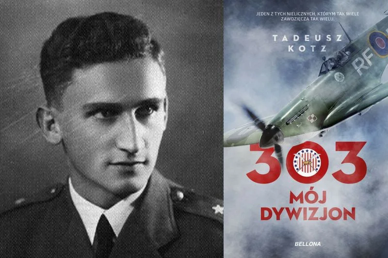 Książka zawierająca wspomnienia Tadeusza Kotza (zdjęcie z 1939 roku) miała polską premierą w dniu 23 sierpnia. W 2005 roku zapiski ukazały się drukiem w Kanadzie, wydane pod tytułem ''Błękitne niebo i prawdziwe kule''