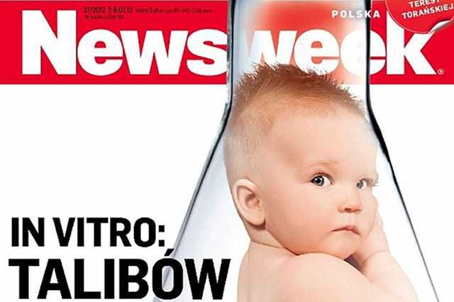 Fragment okładki "Newsweeka", który wzburzył Prawicę Rzeczypospolitej. Kliknij by zobaczyć całą