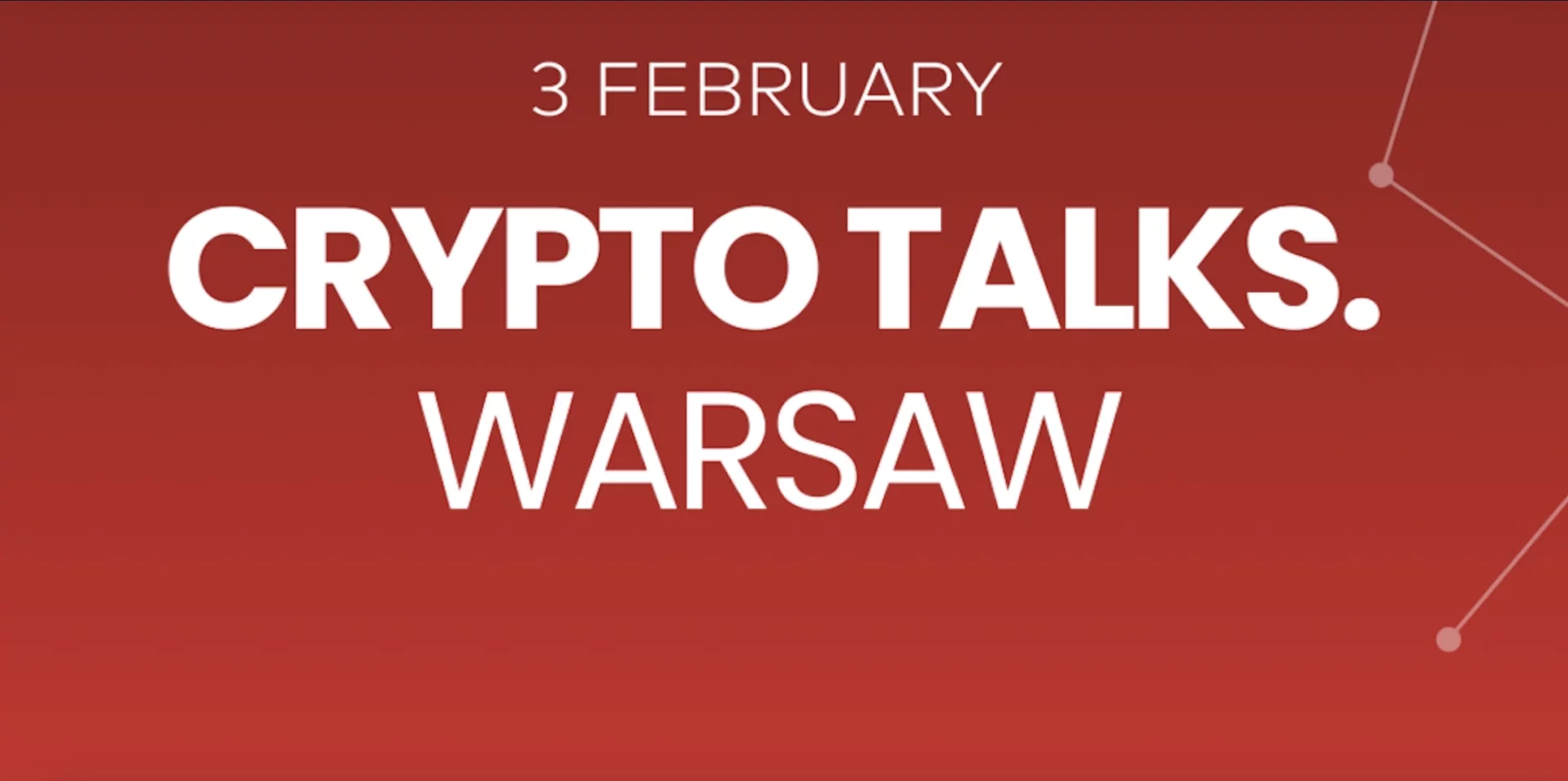 Crypto Talks. Warsaw