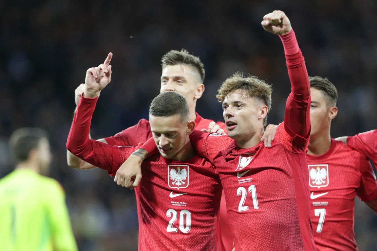 Wynik reprezentacji Polski przeciwko Szkotom ciut lepszy, ale gra jak zawsze