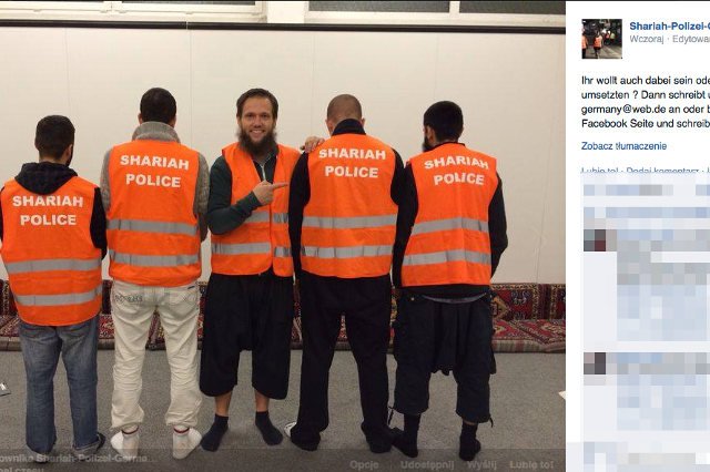 Muzułmańscy "policjanci" opublikowali swoje zdjęcia w internecie