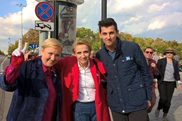 W marszu wzięli też udział politycy opozycji.