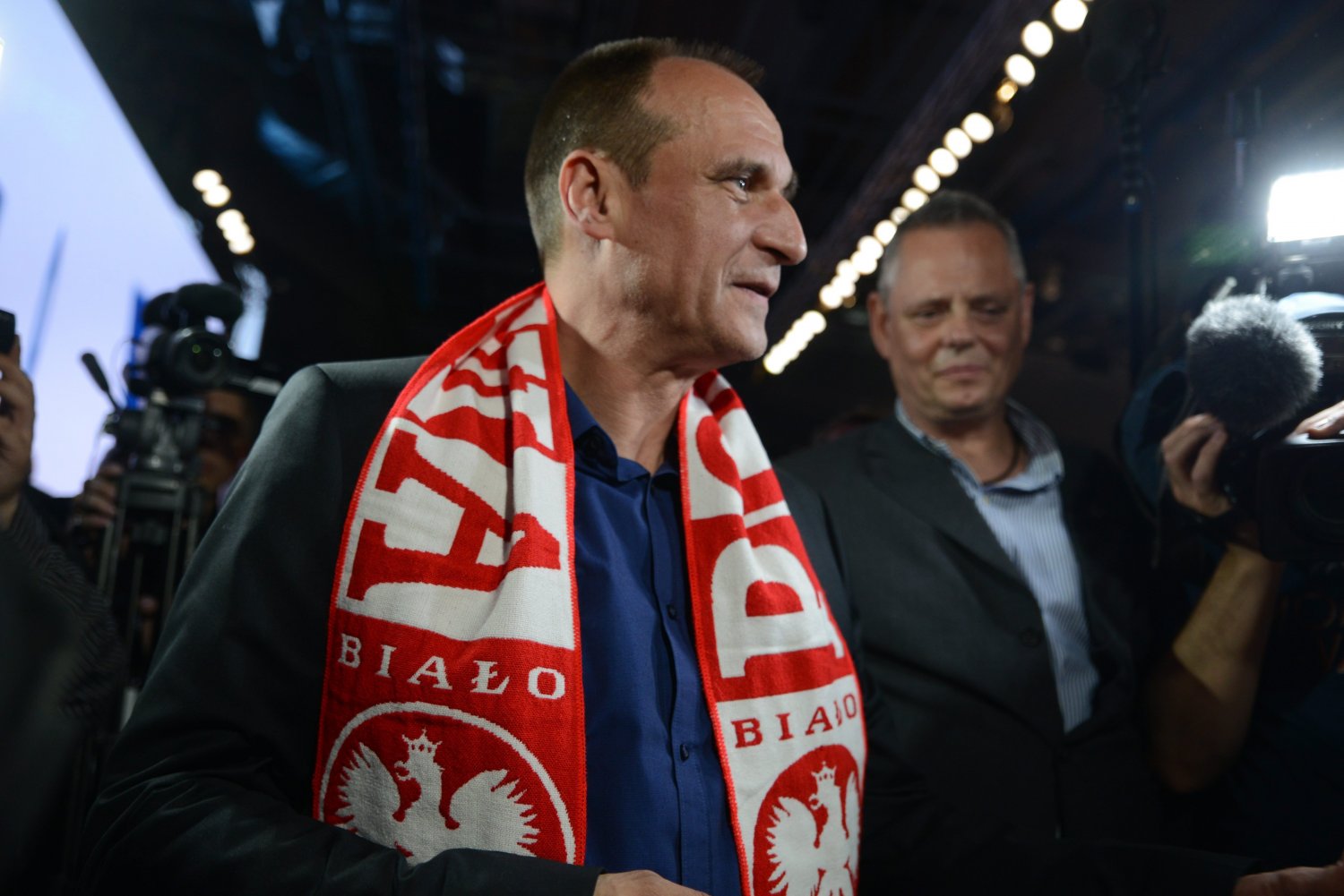 Wieli zjazd fanów Pawła Kukiza w Lubinie.