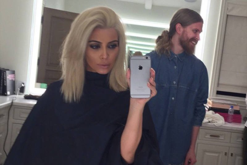 Kim Kardashian w nowej blond odsłonie
