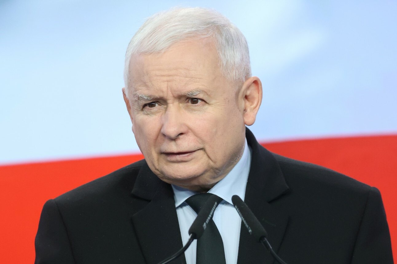 Prezes PiS Jarosław Kaczyński.