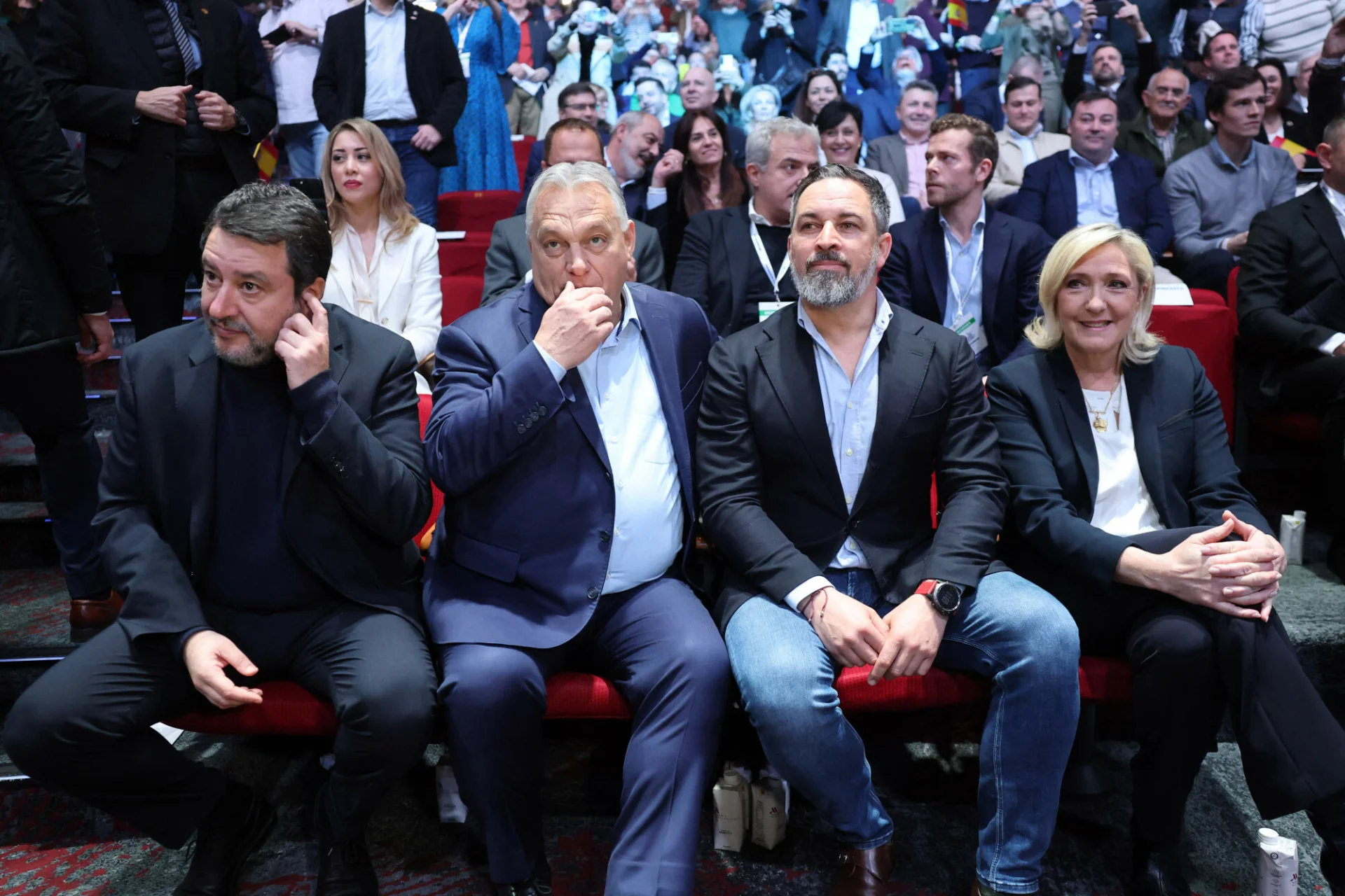 Liderzy europejskiego populizmu prawicowego.