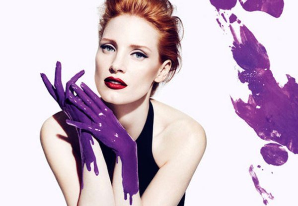 Jessica Chastain w reklamie perfum Manifesto Yves Saint Laurent