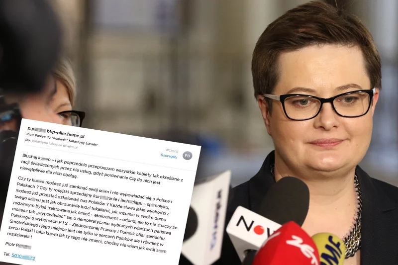 Takie e-maile przychodzą do polityków opozycji.