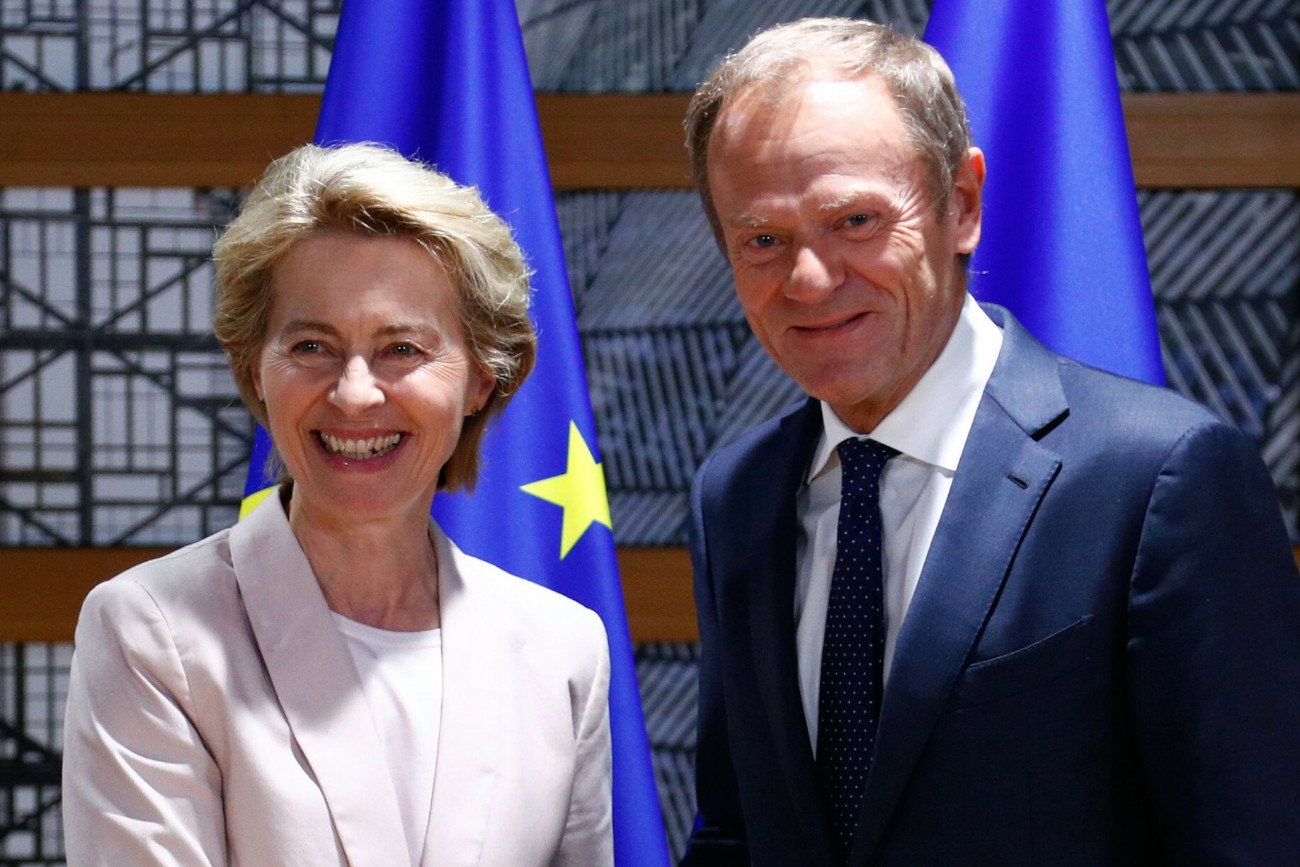 Ursula von der Leyen i Donald Tusk
